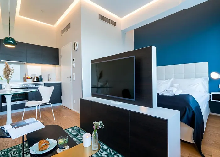 Residence, Philips Haus - Europlaza 4* Bécs
