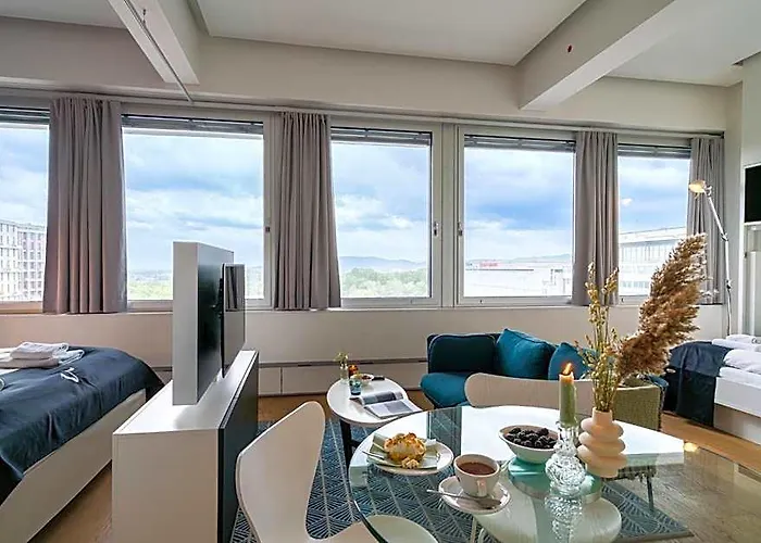 Residence, Philips Haus - Europlaza 4* Bécs